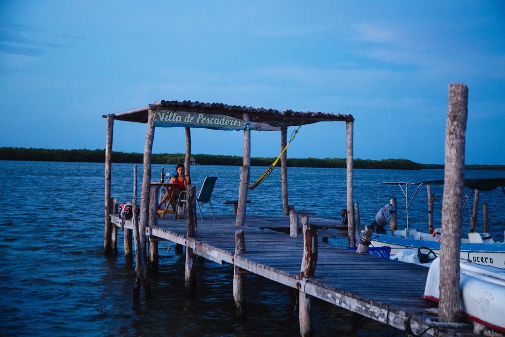 Hotel Villa De Pescadores Río Lagartos Exteriör bild